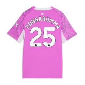 Fußballtrikots Manchester City Gianluigi Donnarumma 25 Torwart Auswärts Trikotsatz 2026-2027